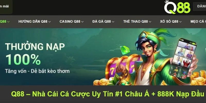 Trải nghiệm giải trí tuyệt vời khi tham gia cá cược tại nhà cái Q88. 
